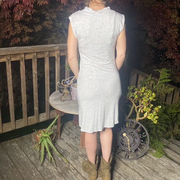 Nomads Hemp Wear sleeveless midi light grey bamboo, organic cotton, spandex Smal - Picture 3 of 6